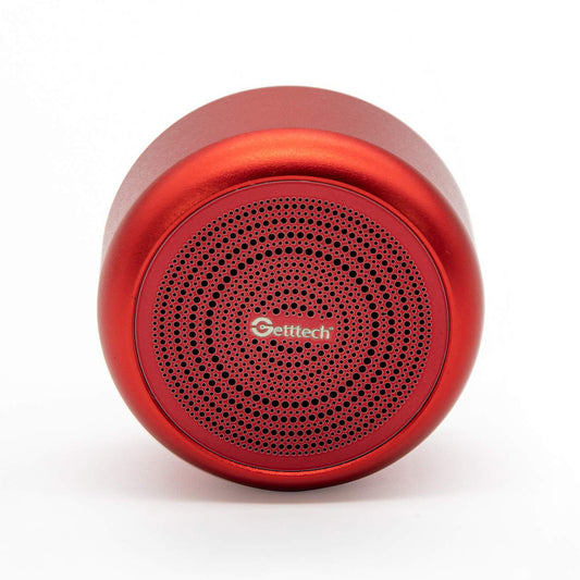 Bocina Bluetooth Getttech Melodic GAM-31501 Micro SD Rojo