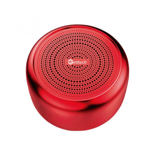 Bocina Bluetooth Getttech Melodic GAM-31501 Micro SD Rojo