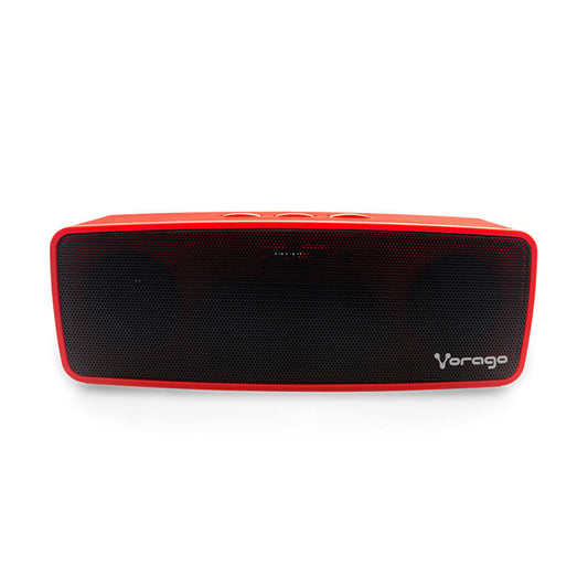 Bocina Bluetooth Vorago BSP-100 Manos Libres Micro SD 3.5mm Rojo