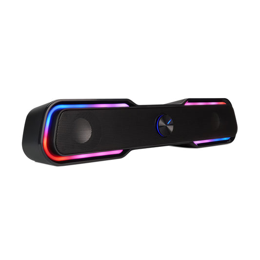 Bocina Gamer Vorago BSP-350 Bluetooth RGB Negro