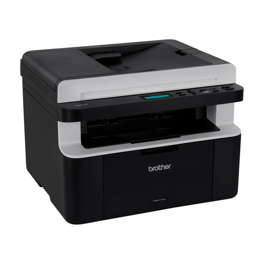 Impresora Multifuncional Láser Brother  DCP-1617NW  Blanco y Negro Inalámbrico Negro