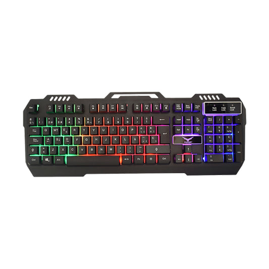 Kit 4 en 1 Gamer Naceb NA-0925 Teclado Diadema Mouse Mouse Pad Negro