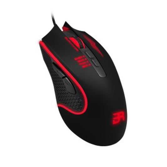 Mouse Gamer Balam Rush Survivor GM320 6 Botones LED USB 4 Niveles 3200 Dpi Negro
