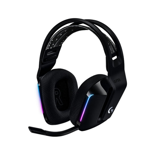 Headset Gamer Logitech G733 Inalámbricos Lightspeed Rgb Lightsync Blue Vo!ce DTS Headphone: C 2.0