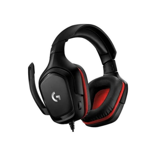 Headset Gamer Logitech G332 3.5mm Transductores 50mm Negro