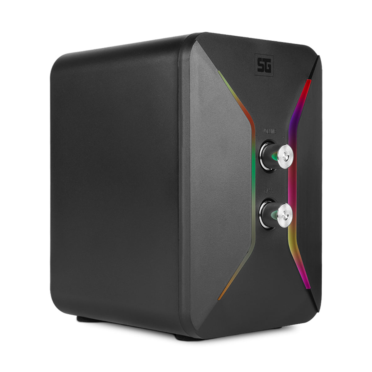 Sistema de Altavoces Gamer Vorago Start The Game SPK-250 2.1 Con Control de Volumen e Iluminación Negro