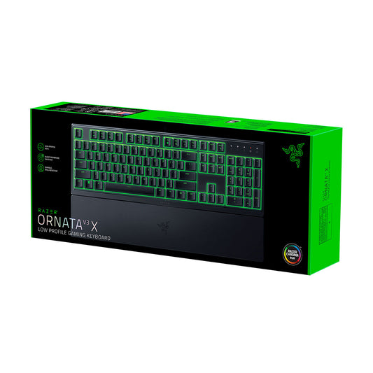 Teclado Gamer Razer Ornata V3 Alámbrico Versión Inglés Negro